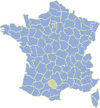 Carte de France Rennes